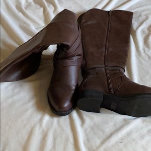 Torrid - Dark Brown over the knee boots size 10W